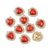 Alloy Crystal Rhinestone Charms ALRI-YW0001-01D-1