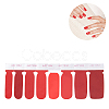 Solid Color Full Cover Best Nail Stickers MRMJ-T039-01R-1