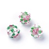Handmade Bumpy Lampwork Beads LAMP-E021-07G-2