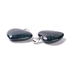 Natural Indian Agate Pendants G-G956-B49-FF-3