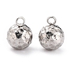 Tarnish Resistant 304 Stainless Steel Charms STAS-O147-03C-P-2