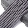 Flat Round Handmade Polymer Clay Beads CLAY-R067-6.0mm-41-1