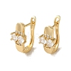 Brass Hoop Earrings EJEW-L271-13KCG-06-1