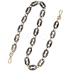 Oval Resin Link Purse Chains FIND-WH20006-62D-7