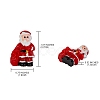 Christmas Theme Plastic Home Display Decorations AJEW-SZ0001-14-2