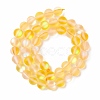 Synthetic Moonstone Beads Strands G-E573-01B-02-2