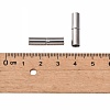 Tarnish Resistant 304 Stainless Steel Bayonet Clasps STAS-P226-01F-3