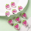 Transparent Enamel Acrylic Beads X1-TACR-S155-003I-6