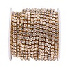 Brass Rhinestone Strass Chains CHC-T001-SS16-01C-3