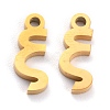 304 Stainless Steel Pendants STAS-F267-10X-G-2