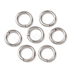 Tarnish Resistant 304 Stainless Steel Open Jump Rings STAS-Q186-02-5x0.8mm-1