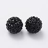 Grade A Rhinestone Pave Disco Ball Beads RB-Q105-11-2