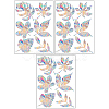 PVC Self Adhesive Stickers STIC-WH20010-20C-1