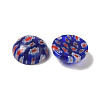 Handmade Millefiori Glass Cabochons LAMP-H063-01C-2