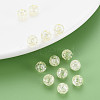 Transparent Crackle Acrylic Beads MACR-S373-66-N01-7