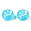 Transparent Acrylic Beads TACR-S135-001B-01-4