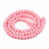 Handmade Polymer Clay Beads Strands CLAY-S092-78L-2