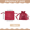 16Pcs Satin Jewelry Pouches Bags ABAG-LP0001-25A-2