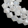 Imitation Jade Electroplate Glass Beads Strands GLAA-F029-J4mm-A06-3