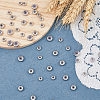 50Pcs 3 Style 316L Surgical Stainless Steel Beads STAS-DC0014-49-4