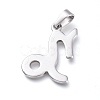 Non-Tarnish 304 Stainless Steel Pendants STAS-L210-06I-P-2