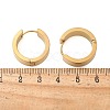 304 Stainless Steel Hoop Earrings EJEW-M079-03G-02-3