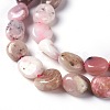 Natural Pink Opal Beads Strands G-L493-13-2