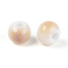 Bright Glazed Porcelain Beads PORC-D300-A16-2