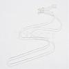 Brass Box Chains Necklaces MAK-R014-S-2