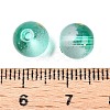 Frosted Baking Paint Glass Beads DGLA-N005-8mm-09-4