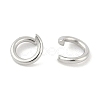 Tarnish Resistant 304 Stainless Steel Open Jump Rings X-STAS-R049-4x0.7mm-3