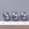 Eco-Friendly Transparent Acrylic Beads PL735-2-4