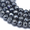 Terahertz Stone Beads Strands G-D0013-77B-3