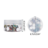Flat Back Glass Cabochons GGLA-PH0007-93A-9
