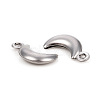 Non-Tarnish 304 Stainless Steel Charms STAS-L244-17P-2