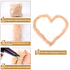 Fibre Top for DIY Hand-Decorated Artificial Wool Strip Accessories FIND-WH20003-98A-5