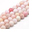 Natural Pink Opal Beads Strands G-R446-10mm-10-1