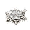 Brass Micro Pave Cubic Zirconia Pendatns KK-I380-02P-2
