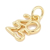 Brass Pendants KK-Q028-37G-2