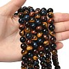 Natural Tiger Eye Beads Strands G-F173-14-10mm-3