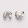 Brass Crimp Beads Covers EC266-2