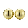 5 Sizes Plating Acrylic Beads PACR-LS0001-01G-4