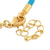 Nylon Cords Bracelet Makings Fit for Connector Charms AJEW-P116-02G-38-3