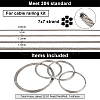 4Roll 304 Stainless Steel Wire TWIR-BC0001-38-2