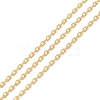 Brass Cable Chains CHC-O001-09G-1
