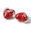 Luminous Handmade Gold Sand Lampwork Beads X-FOIL-B001-04A-2