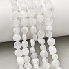 Natural Rainbow Moonstone Beads Strands X-G-Q961-27-7