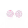 Transparent Crackle Acrylic Beads MACR-S373-66-N02-2