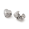304 Stainless Steel European Style Clasps STAS-M112-04P-03-3