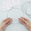 Cup Mat Cotton Coaster AJEW-GF0002-10-3